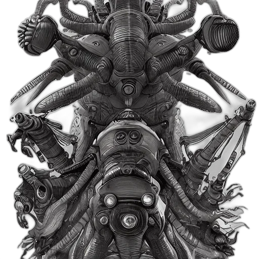 robot, crown, creature, mask transparent PNG cut-out