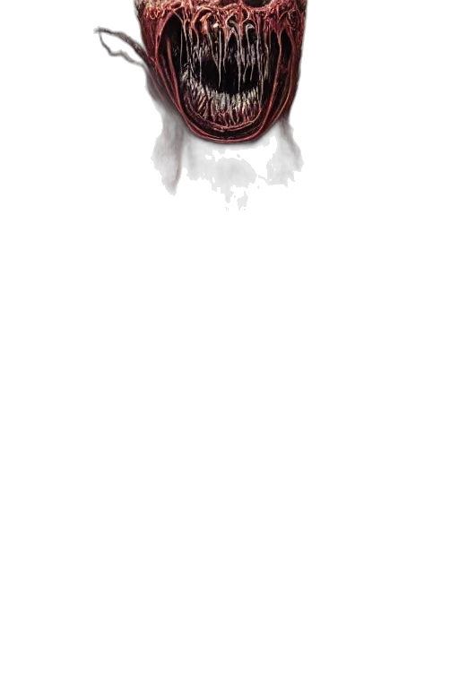 face, mask, staff, creature transparent PNG cut-out