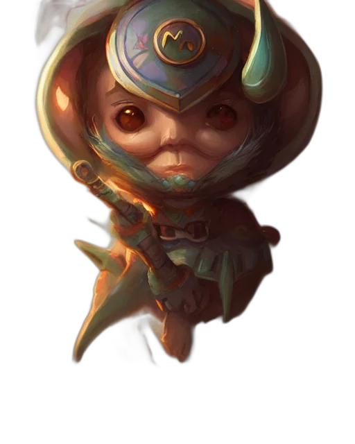 staff, face, mask, robot, fantasy art, concept art, pixel art, 3d render transparent PNG cut-out