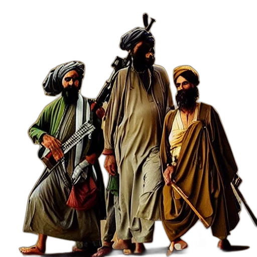 weapon, pixel art, concept art, taliban, salvador, dali, trending, artstation transparent PNG cut-out