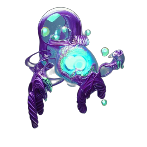 robot, staff, weapon, creature transparent PNG cut-out