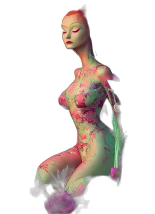 dress, creature, robot, dragon transparent PNG cut-out