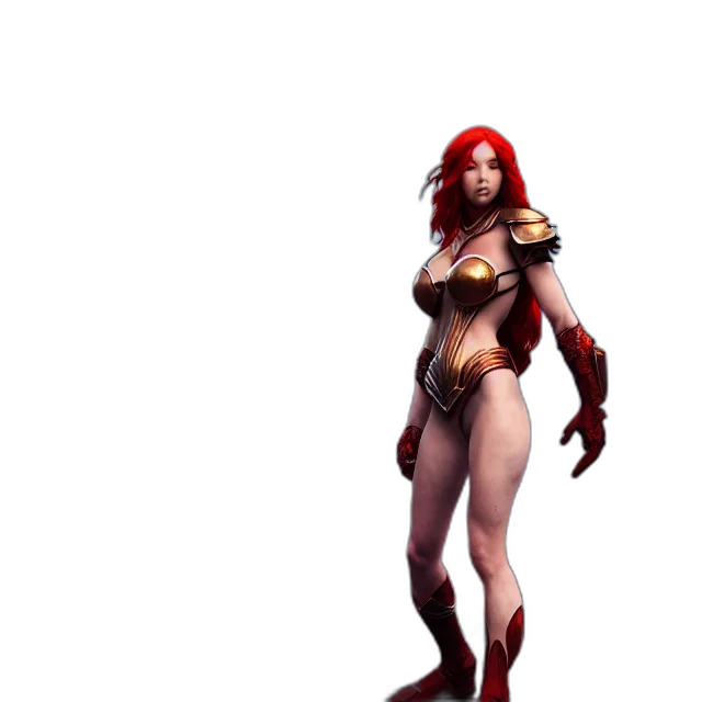 staff, concept art, fantasy art, 3d render transparent PNG cut-out