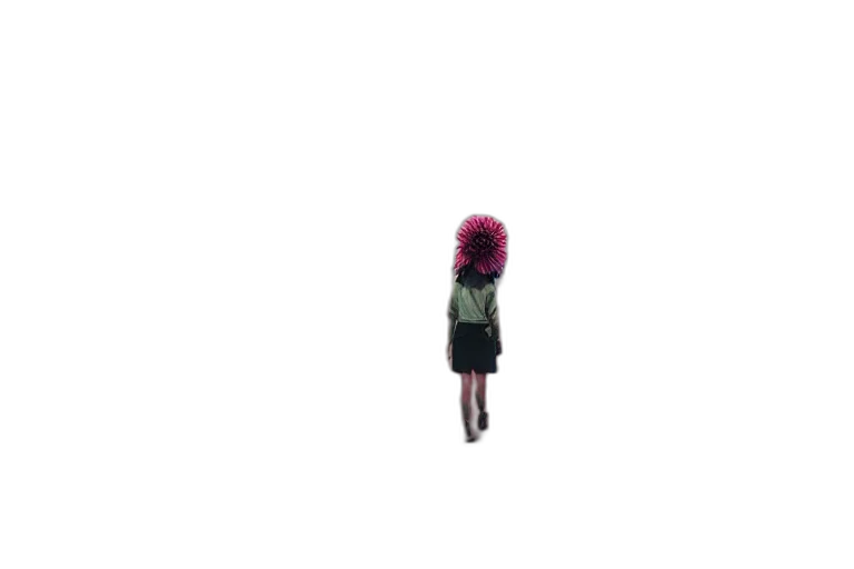 dress, hat, hair, jacket, pixel art, 3d render, concept art, cyberpunk transparent PNG cut-out