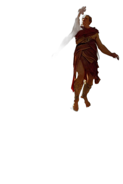dress, staff, creature, dragon transparent PNG cut-out