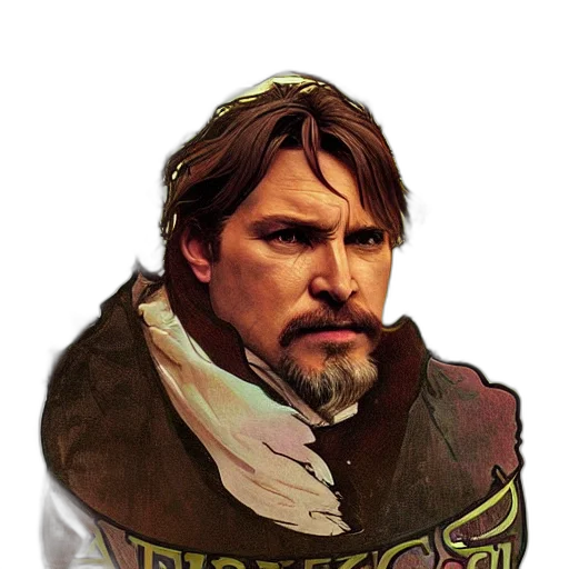 face, jacket, fantasy art, comic book art transparent PNG cut-out