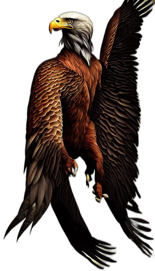 animal, creature, dragon, staff, concept art, fantasy art, photorealistic, 3d render transparent PNG cut-out