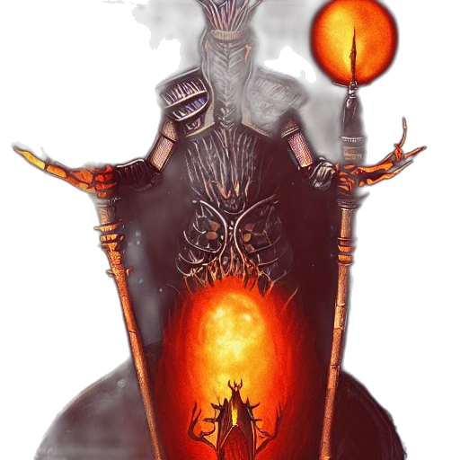 dragon, crown, staff, robot, fantasy art, concept art, comic book art, pixel art transparent PNG cut-out