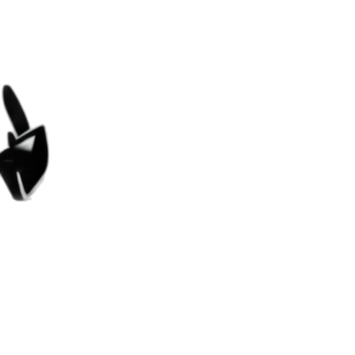 staff, umbrella, shoes, hat transparent PNG cut-out