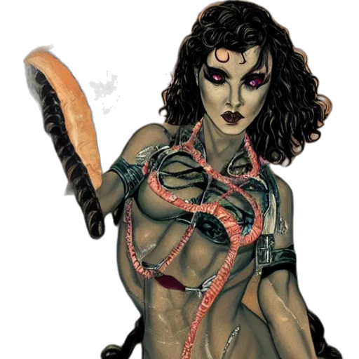 staff, comic book art, concept art, fantasy art, beautiful, grindhouse, women, their transparent PNG cut-out