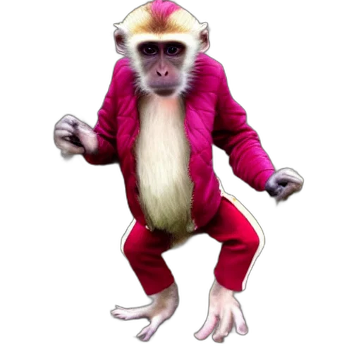 animal, creature, jacket, staff transparent PNG cut-out