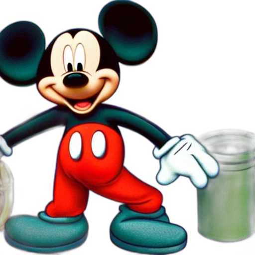 concept art, green, photograph, mickey transparent PNG cut-out