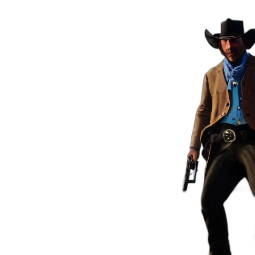 staff, weapon, jacket, hat transparent PNG cut-out