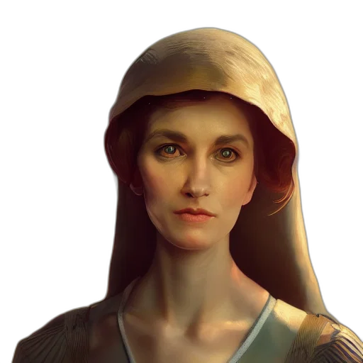 face, hat, crown, staff transparent PNG cut-out
