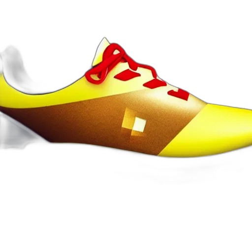 shoes, 3d render, running, shoe transparent PNG cut-out