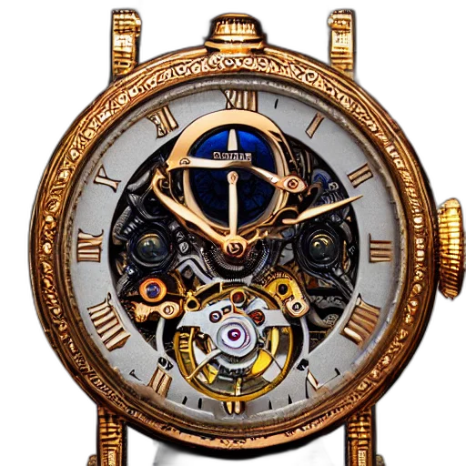 jewelry, steampunk, tourbillon, watch transparent PNG cut-out