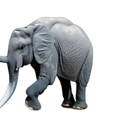 animal, creature, weapon, 3d render, photorealistic, concept art, elepheagle transparent PNG cut-out