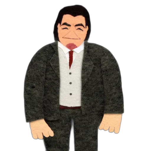 jacket, staff, cartoon, 3d render transparent PNG cut-out