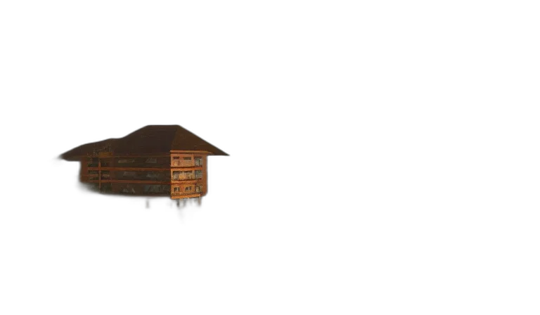furniture, building, hat, weapon, 3d render, concept art, photorealistic, serene transparent PNG cut-out