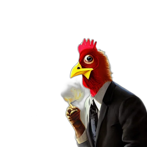 animal, mask, food, 3d render transparent PNG cut-out