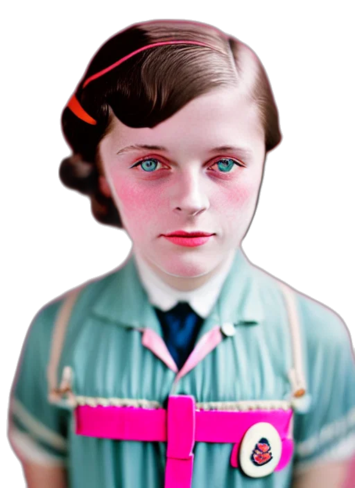 face, robot, dress, staff transparent PNG cut-out
