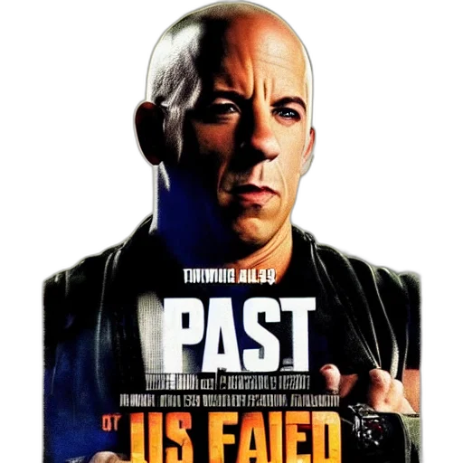 jacket, movie, poster, fast transparent PNG cut-out