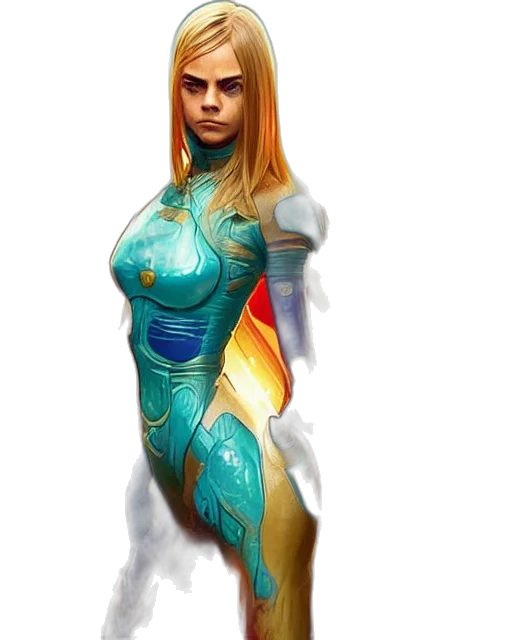 dress, concept art, fantasy art, comic book art, pixel art, underwater, blue, colorful transparent PNG cut-out