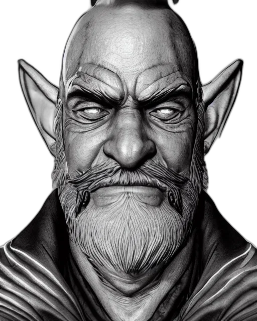 face, staff, mask, dragon, fantasy art, concept art, photorealistic, comic book art transparent PNG cut-out