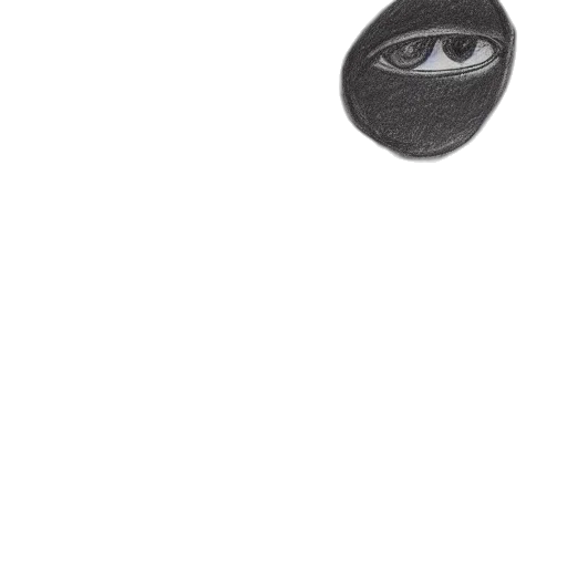 mask, face, hat, creature, photorealistic, concept art, pixel art, pencil sketch transparent PNG cut-out