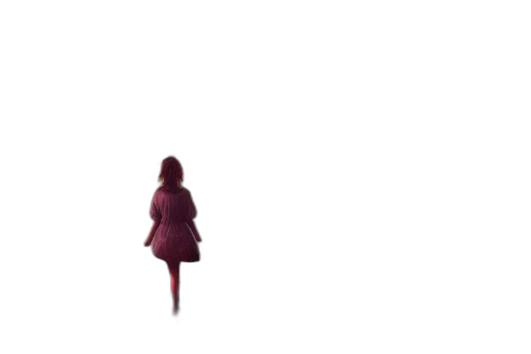 dress, robot, umbrella, creature, pixel art, concept art, 3d render, anime transparent PNG cut-out