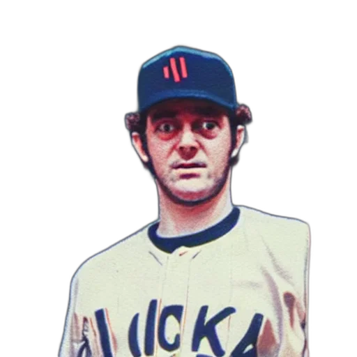 photorealistic, baseball, card, stanley, kubrick transparent PNG cut-out