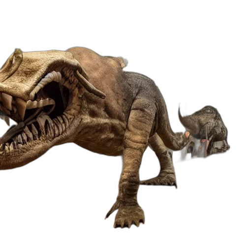 creature, animal, dragon, staff, concept art, 3d render, photorealistic, museum transparent PNG cut-out