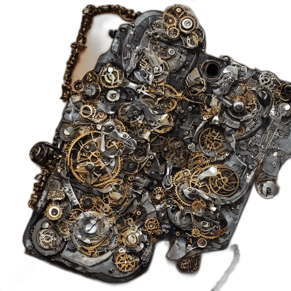 jewelry, crown, weapon, jacket, concept art, 3d render, photorealistic, fantasy art transparent PNG cut-out