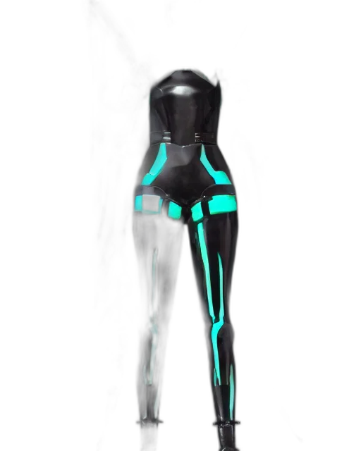 robot, staff, weapon, dress transparent PNG cut-out