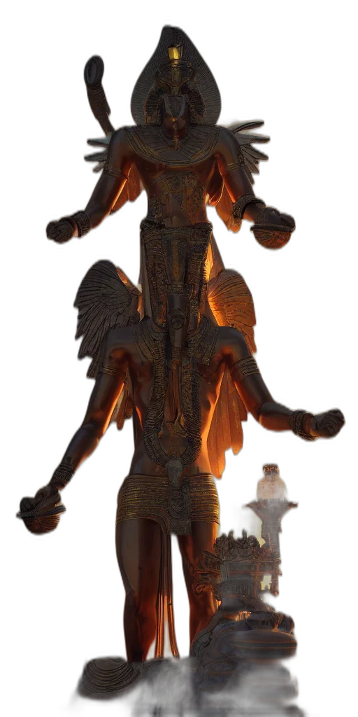 dragon, staff, creature, animal, 3d render, concept art, fantasy art, photorealistic transparent PNG cut-out