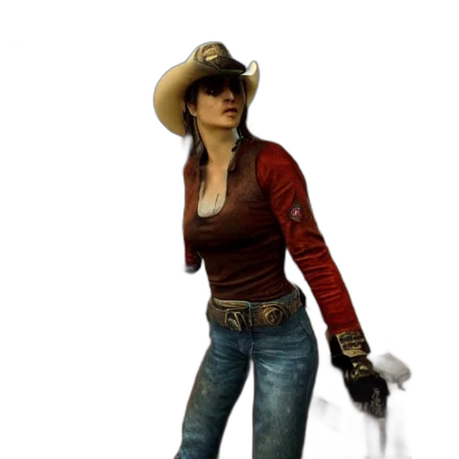 hat, staff, jacket, weapon transparent PNG cut-out