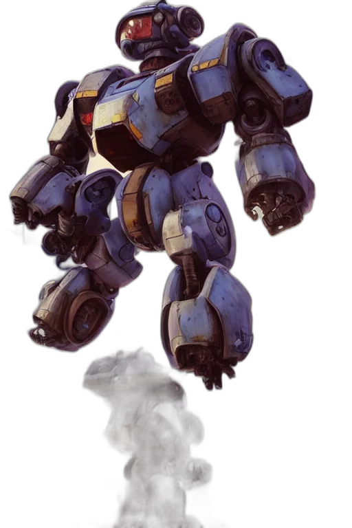 robot, weapon, concept art, fantasy art transparent PNG cut-out