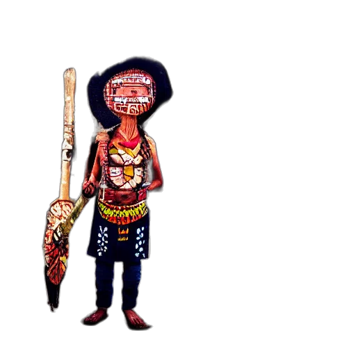 staff, mask, weapon, sword transparent PNG cut-out