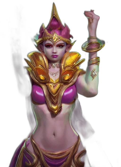 jewelry, staff, weapon, fantasy art, concept art, comic book art, 3d render, golden transparent PNG cut-out