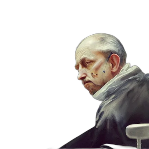 face, mask, staff, photorealistic transparent PNG cut-out
