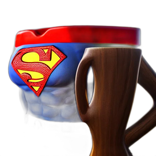 3d render, photorealistic, comic book art, closeup transparent PNG cut-out