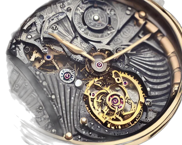 jewelry, steampunk, tourbillon, watch transparent PNG cut-out