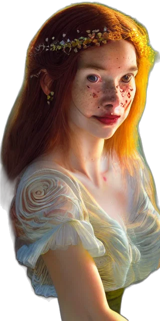 face, dress, mask, jewelry, photorealistic, fantasy art, oil painting, concept art transparent PNG cut-out
