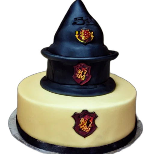 crown, hat, 3d render, harry, potter, cake transparent PNG cut-out