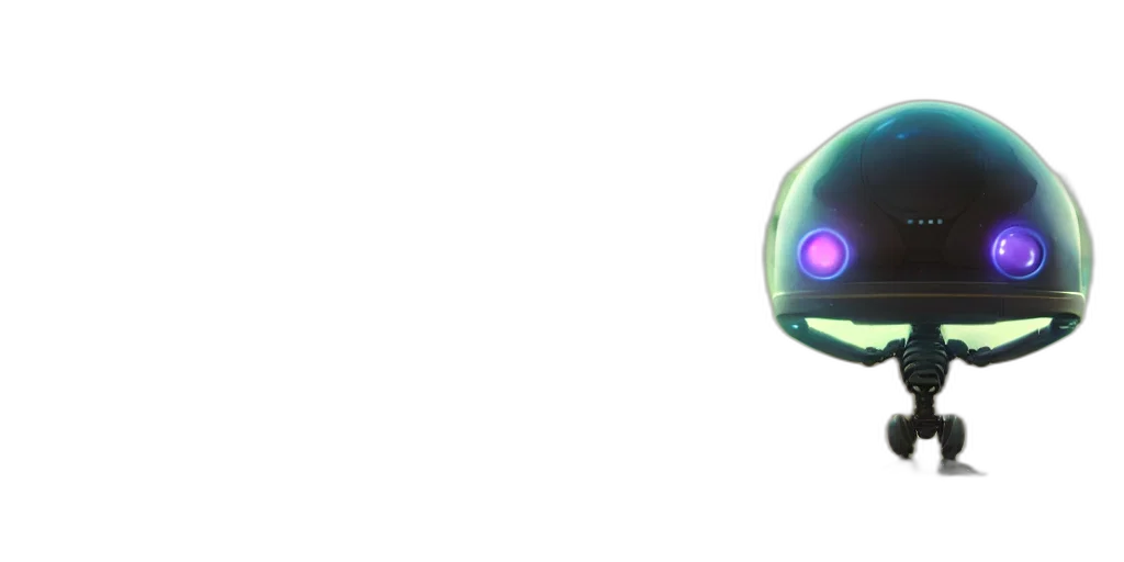 robot, creature, weapon, mask, 3d render, concept art, vaporwave, pixel art transparent PNG cut-out