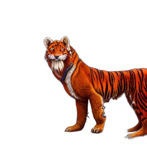 animal, creature, staff, concept art, 3d render, photorealistic, fantasy art, red transparent PNG cut-out