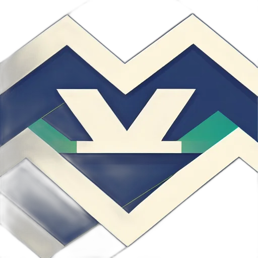 vaporwave, 3d render, letter, crypto transparent PNG cut-out