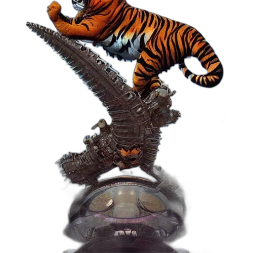 creature, animal, robot, weapon transparent PNG cut-out