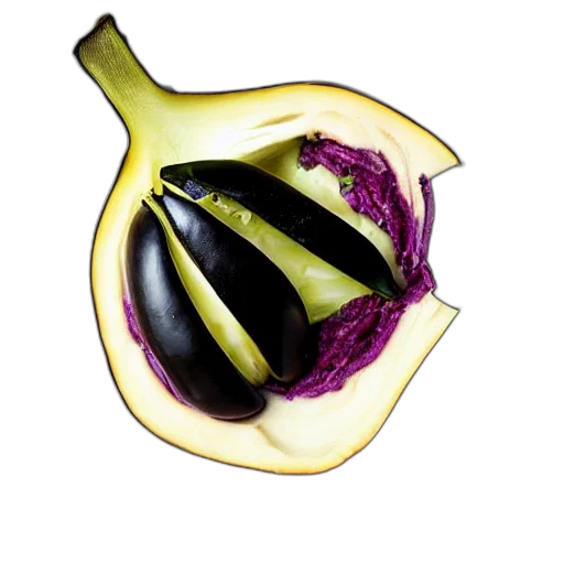 food, crown, flower, mask, photorealistic, 3d render, dark, biggest transparent PNG cut-out