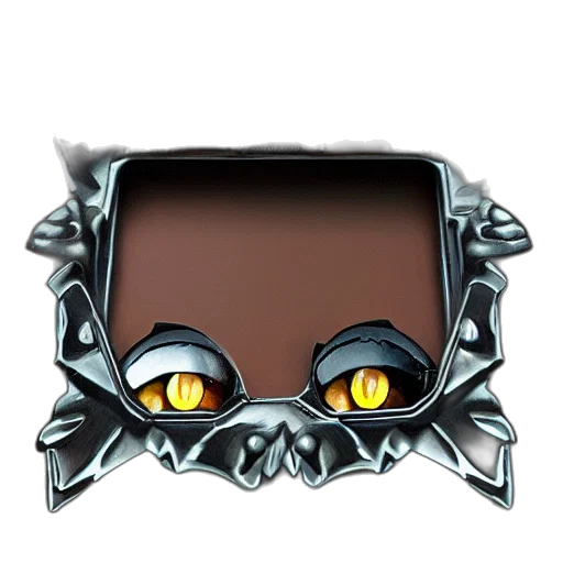 mask, crown, face, jewelry, fantasy art, concept art, 3d render, pixel art transparent PNG cut-out